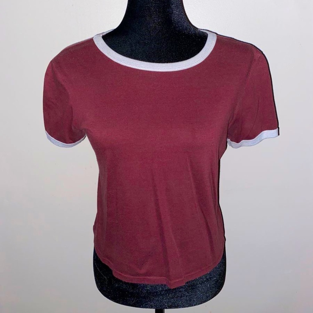 Rue21 Maroon Crop Top